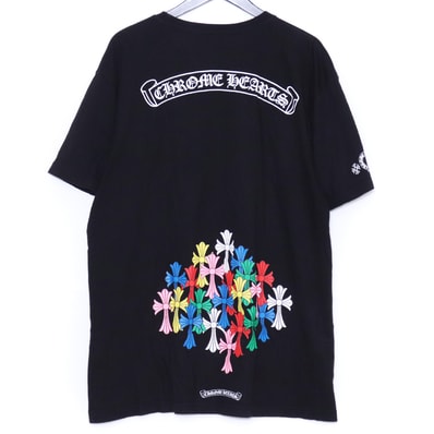 Chrome Hearts Cemetery Cross T-Shirt "Black/Multicolor"