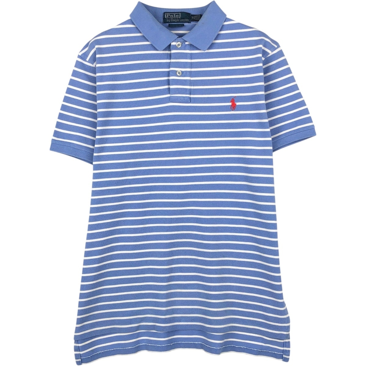 古着 ラルフローレン Ralph Lauren POLO by Ralph Lauren 半袖 ボーダー ポロシャツ メンズM相当/eaa622629