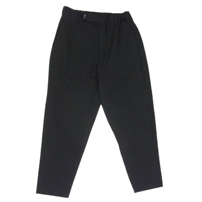 GRAPHPAPER グラフペーパー パンツ GM223-40054B Typewriter Chef Pants テーパード シェフ パンツ ブラック系 F【中古】