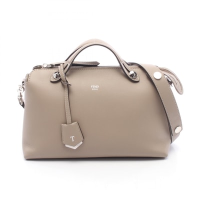 フェンディ FENDI BY THE WAY MEDIUM バイザウェイ ミディアム 2WAY ハンドバッグ バッグ レザー レディース ベージュ系 【中古】