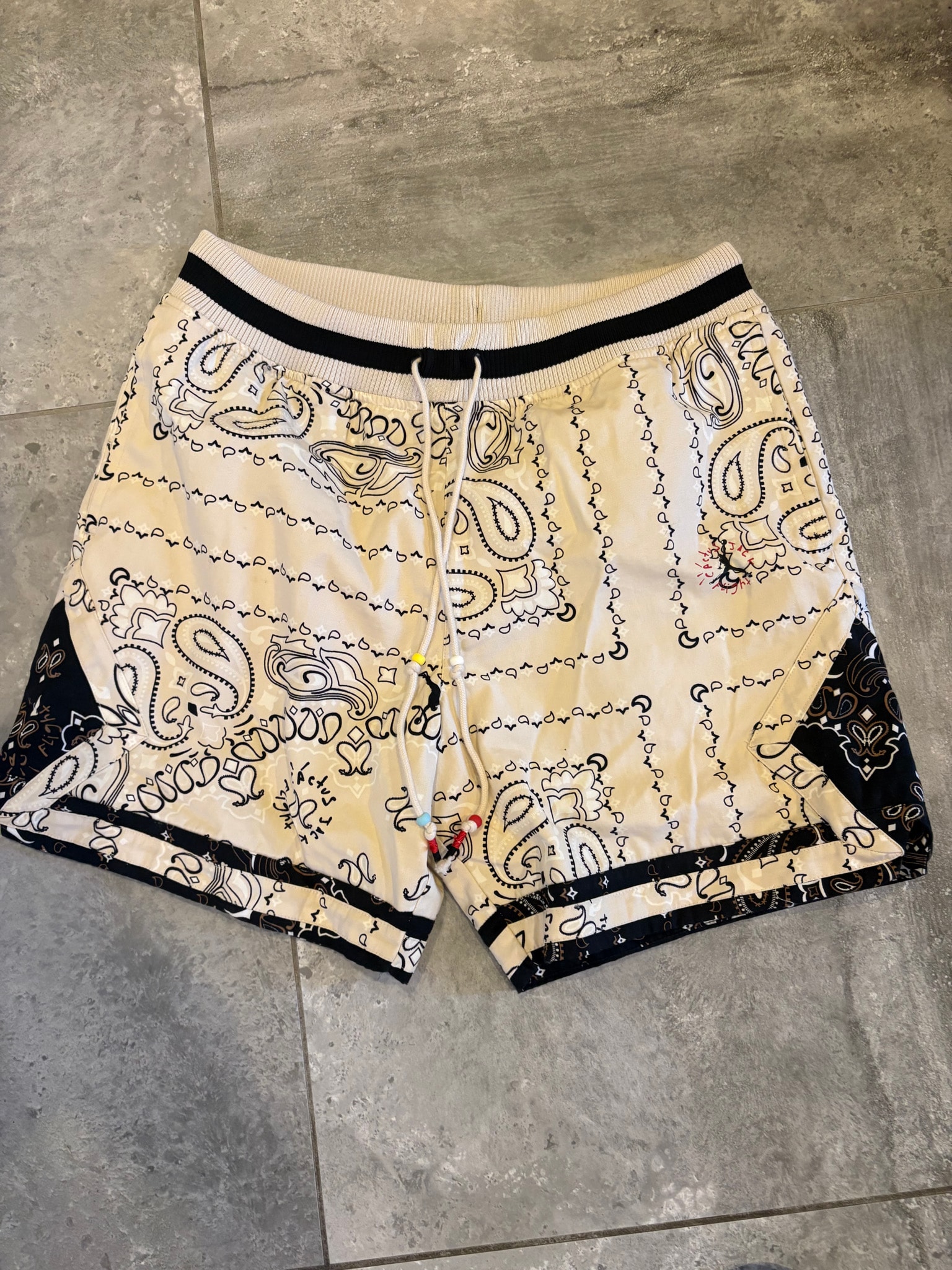 Travis Scott x Air Jordan Brand M J TS Short "Orewood/Black"