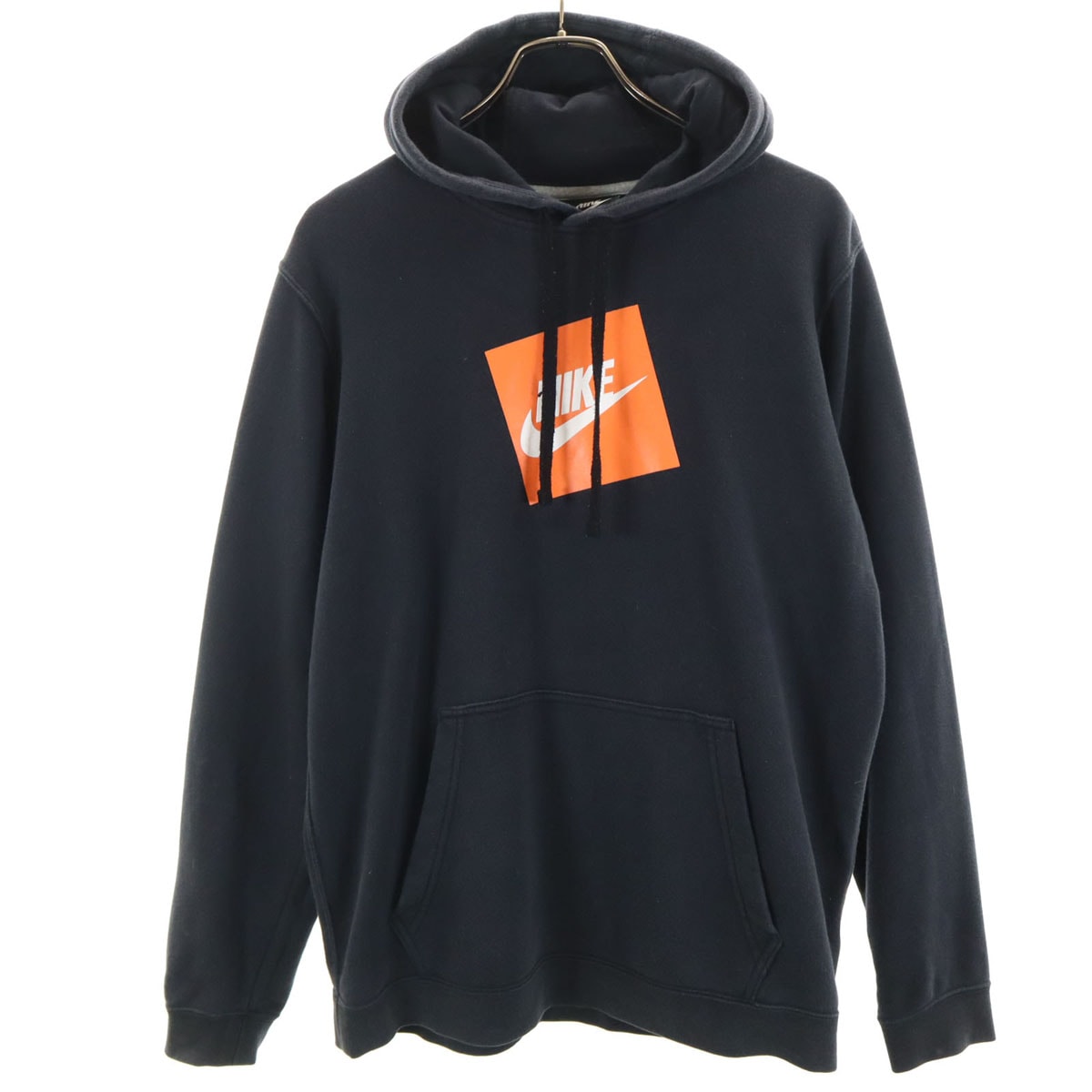 NIKE ナイキ 長袖 スウェットパーカー L チャコール