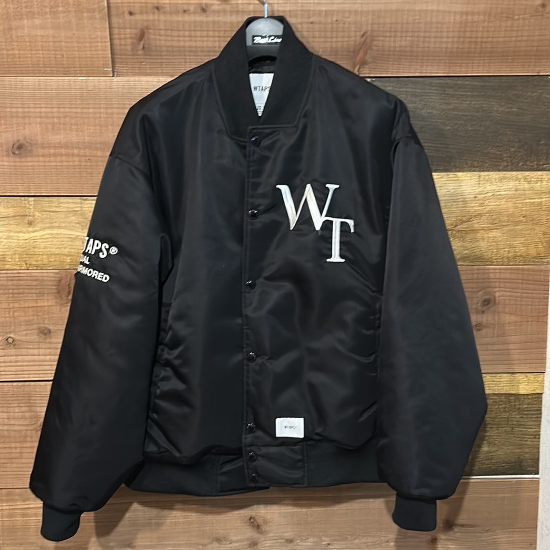Wtaps Team / Jacket / Nylon. Twill. League "Black"