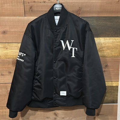 Wtaps Team / Jacket / Nylon. Twill. League "Black"