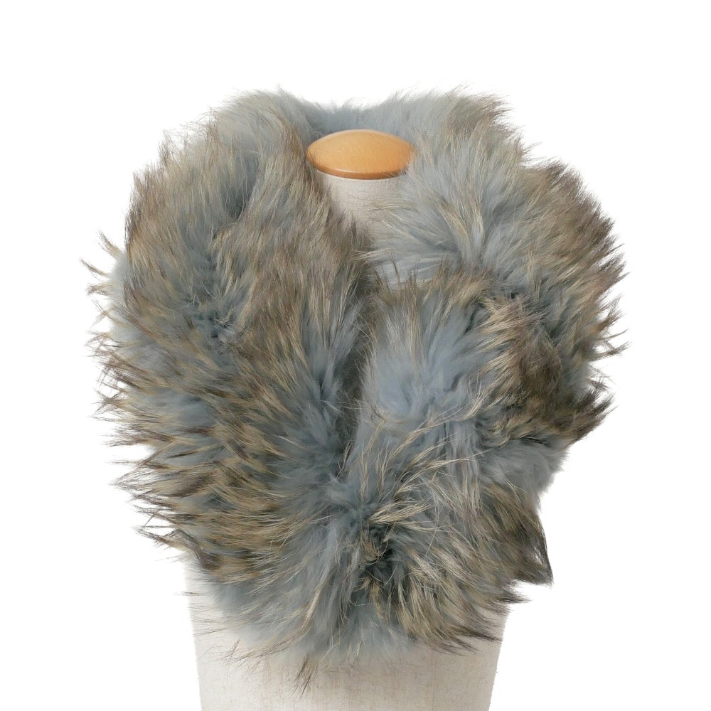 ■美品■FOXEY BOUTIQUE フォクシー ブティック ストール フォックス ファー ティペット マフラー 毛皮 ブランド古着【中古】20260506/RA9297