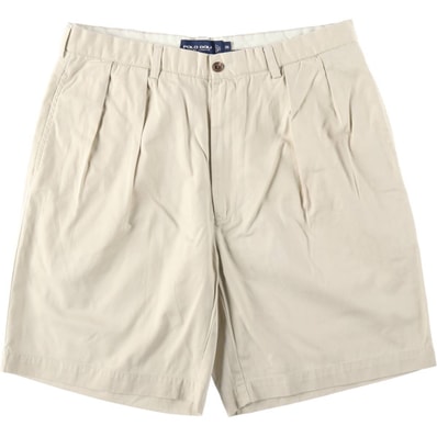 古着 ラルフローレン Ralph Lauren POLO GOLF CLASSIC GOLF SHORT ツータック チノショーツ ショートパンツ メンズw36相当/eaa653423