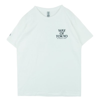 RATS ラッツ TOKYO ROUGH RIDERS WAY OF TOKYO SS TEE ラフライダーズ バックロゴ プロント Tシャツ 半袖 カットソー ホワイト系 L【中古】