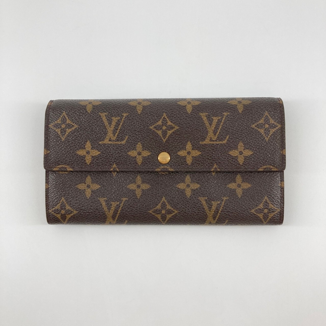 LOUIS VUITTON(ルイ・ヴィトン) ポルト モネ クレディ M61726 長財布 ブラウン
