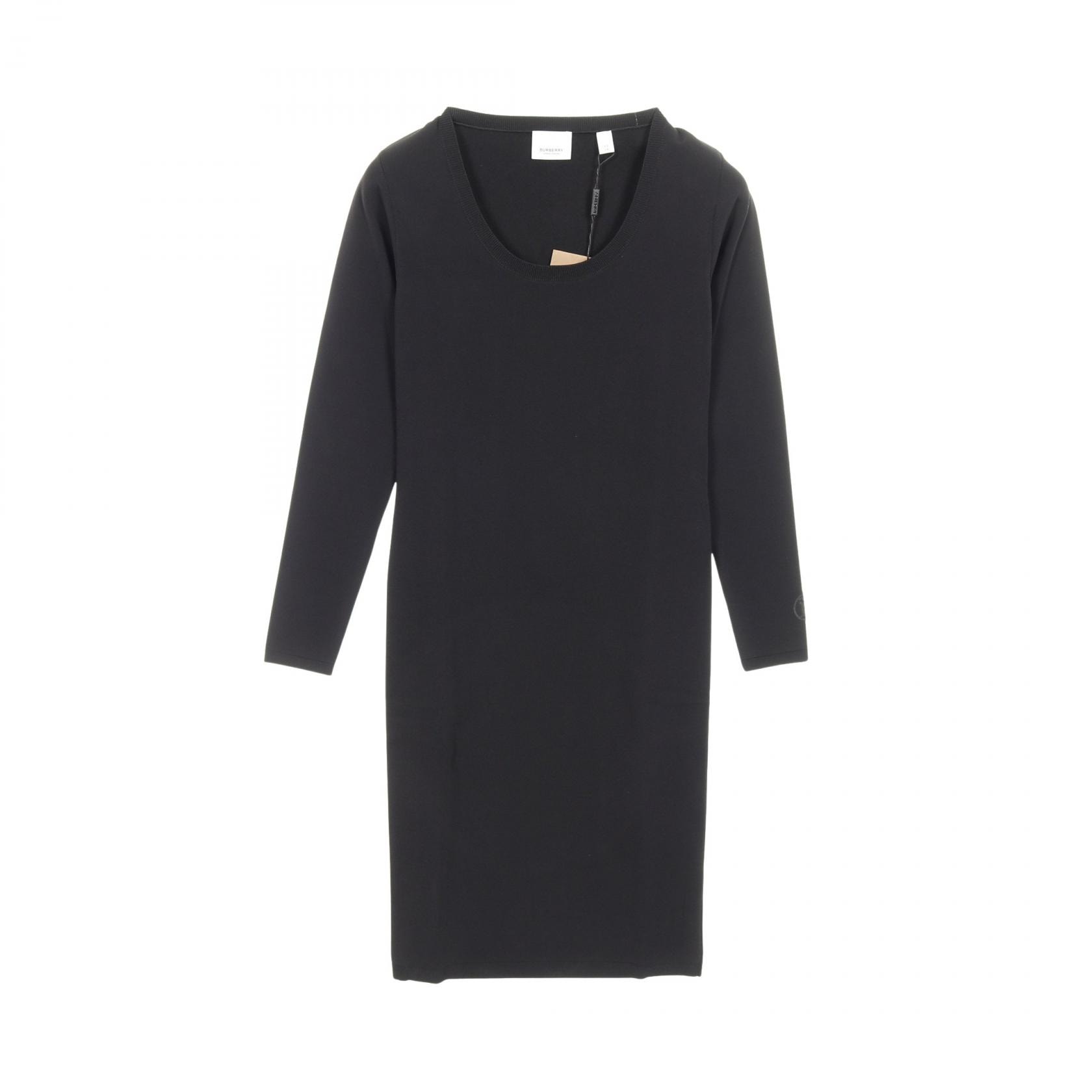 バーバリー BURBERRY ワンピース 衣料品 トップス ナイロン ポリエステル ビスコース レディース ブラック系 【中古】