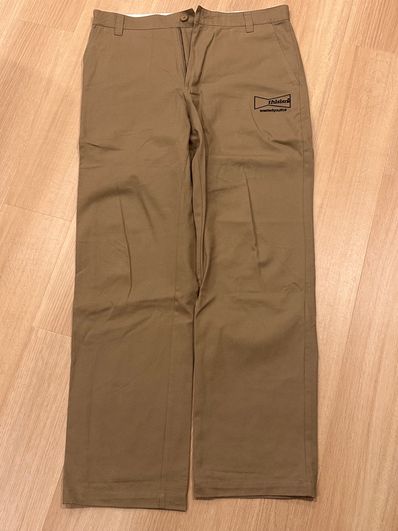 Wasted Youth x thisisneverthat WORK PANTS "Beige" / VERDY