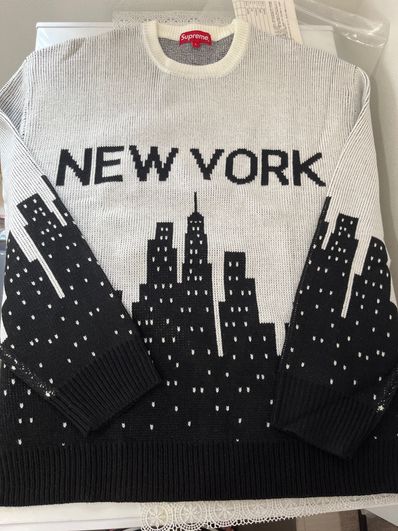 Supreme New York Sweater "White"