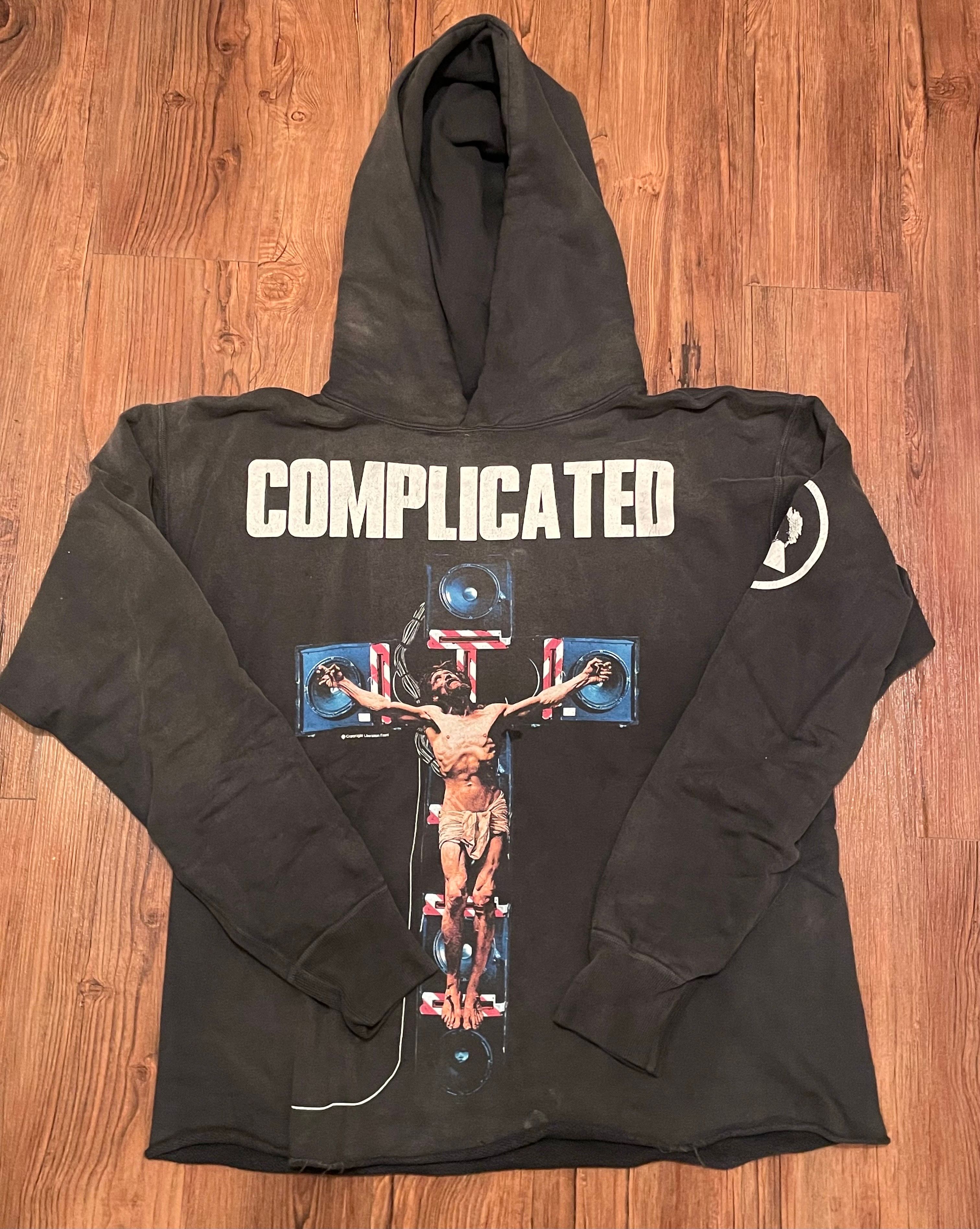 SAINT Mxxxxxx x Kosuke Kawamura Hoodie Complicated "Black"