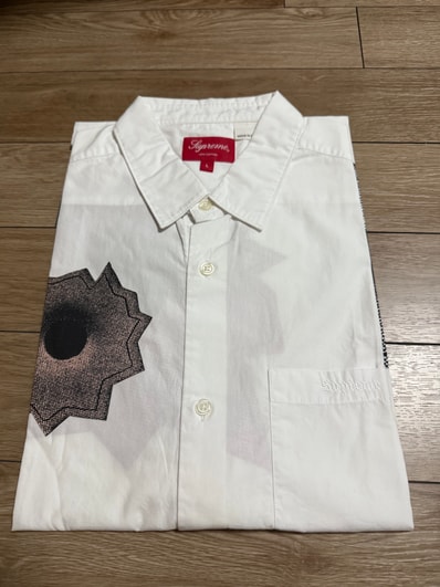 Supreme Nate Lowman S/S Shirt "White"