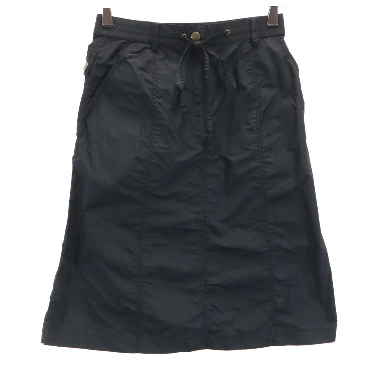 LANVIN SPORT ランバン スポーツ ミディ丈 タイトスカート 36 ブラック系