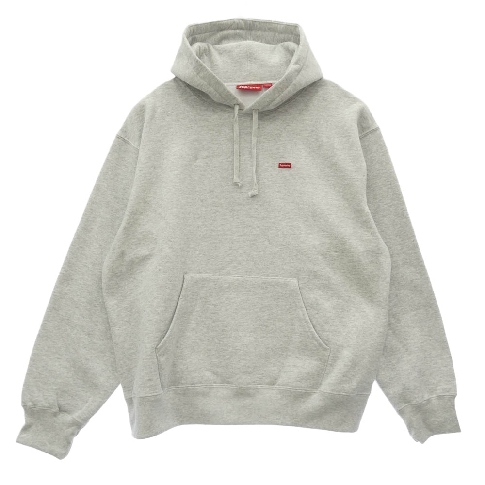 Supreme シュプリーム 25AW Small Box Hooded Sweatshirt スモールボックス フーデッド スウェットシャツ フーディー パーカー グレー系 L【極上美品】【中古】