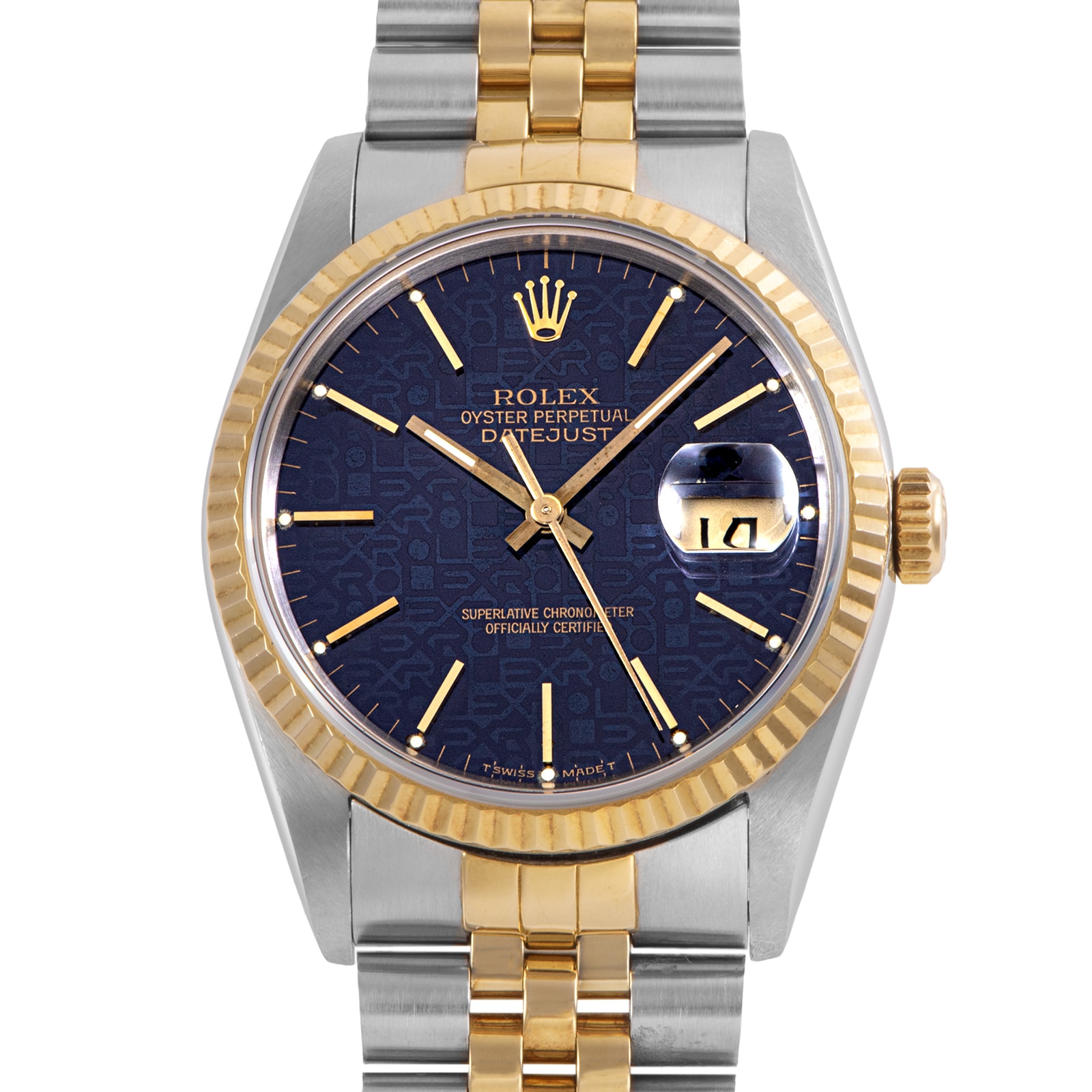 ROLEX ロレックス デイトジャスト 16233 L番 Tritium プリコン SS/YG【中古】