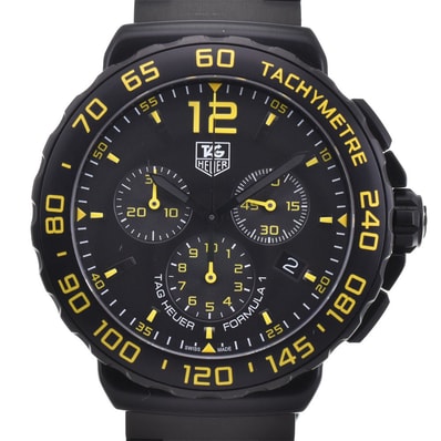 値下 タグホイヤー TAG HEUER CAU111E フォーミュラ1 クロノグラフ デイト クォーツ メンズ 美品 B#144138