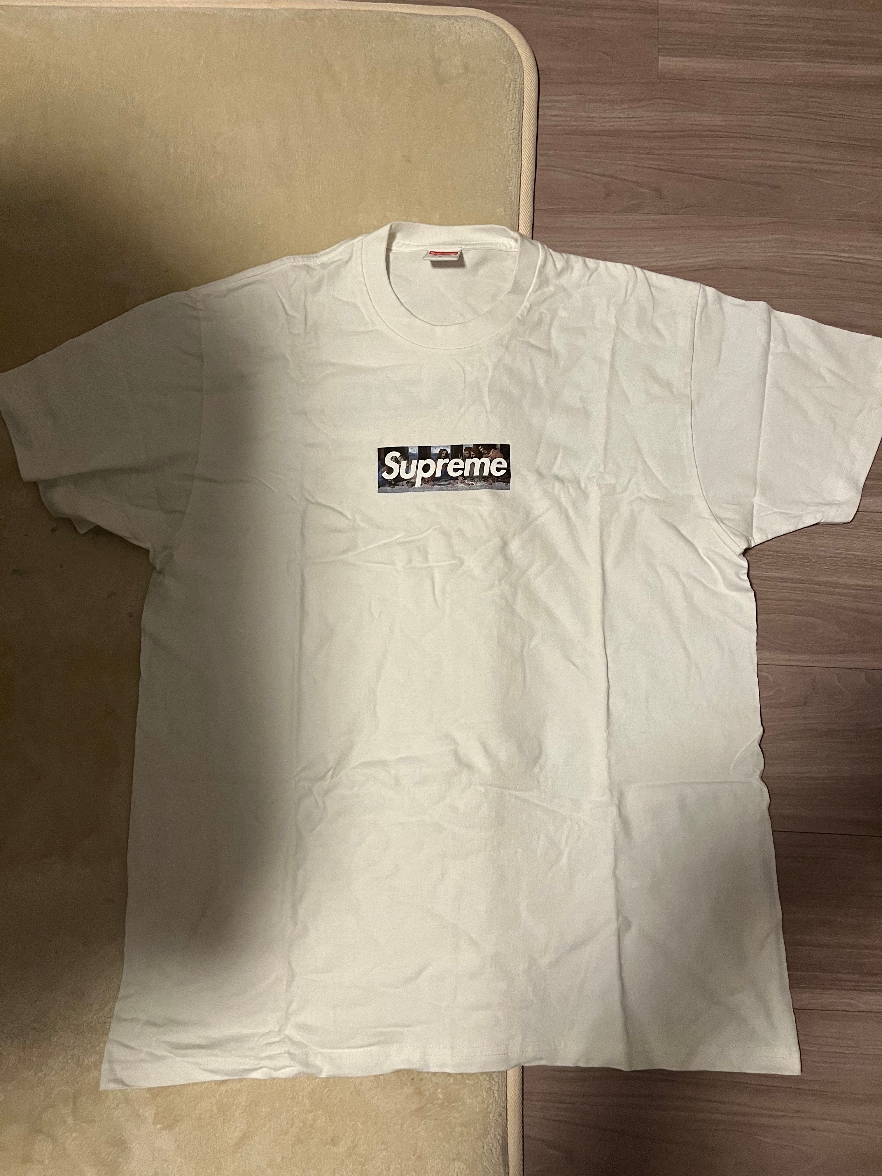 Supreme Milan Box Logo Tee Milan Only "White"