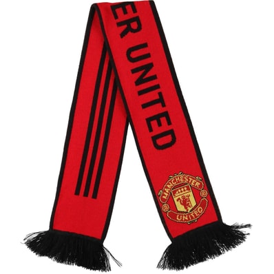 古着 アディダス adidas PREMIER LEAGE プレミアリーグ MANCHESTER UNITED FC マンチェスターユナイテッド アクリルマフラー ドイツ製 サッカー/gaa006321
