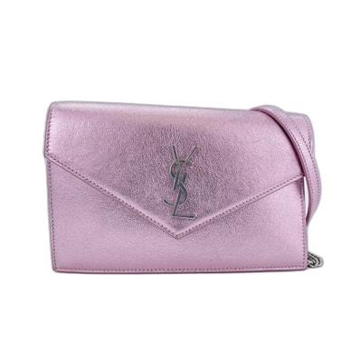 イヴ・サンローラン YSL ショルダーバッグ レザー【中古】