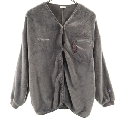 Champion チャンピオン ファー ジャケット L グレー系