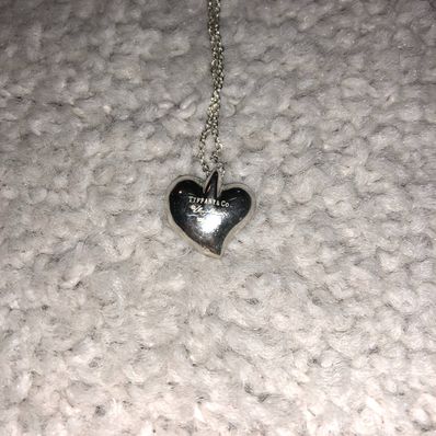 ティファニー カーブドハート 925 4.3g ネックレス