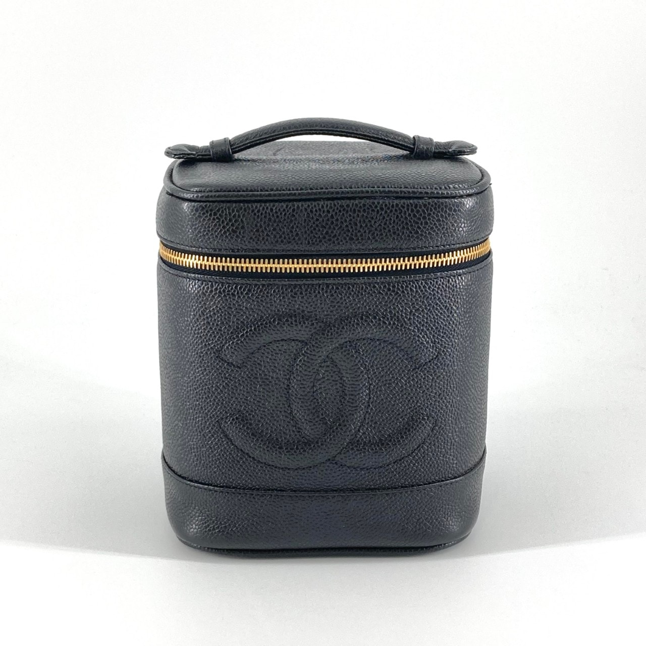 CHANEL(シャネル) バニティキャビア A01998 ハンドバッグ ブラック