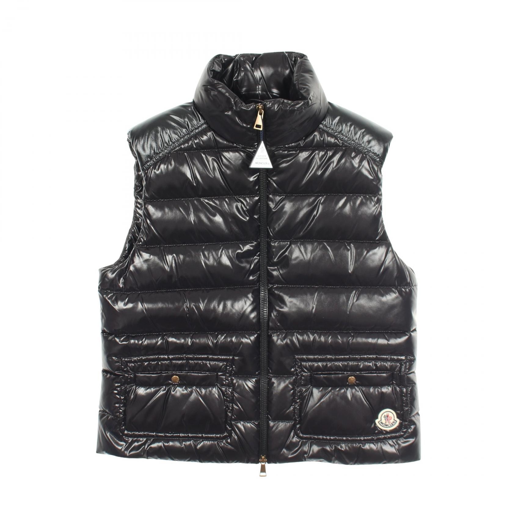 モンクレール MONCLER Frelon ダウンベスト 衣料品 アウター ナイロン レディース ブラック系 L20931A000159991 【新品】