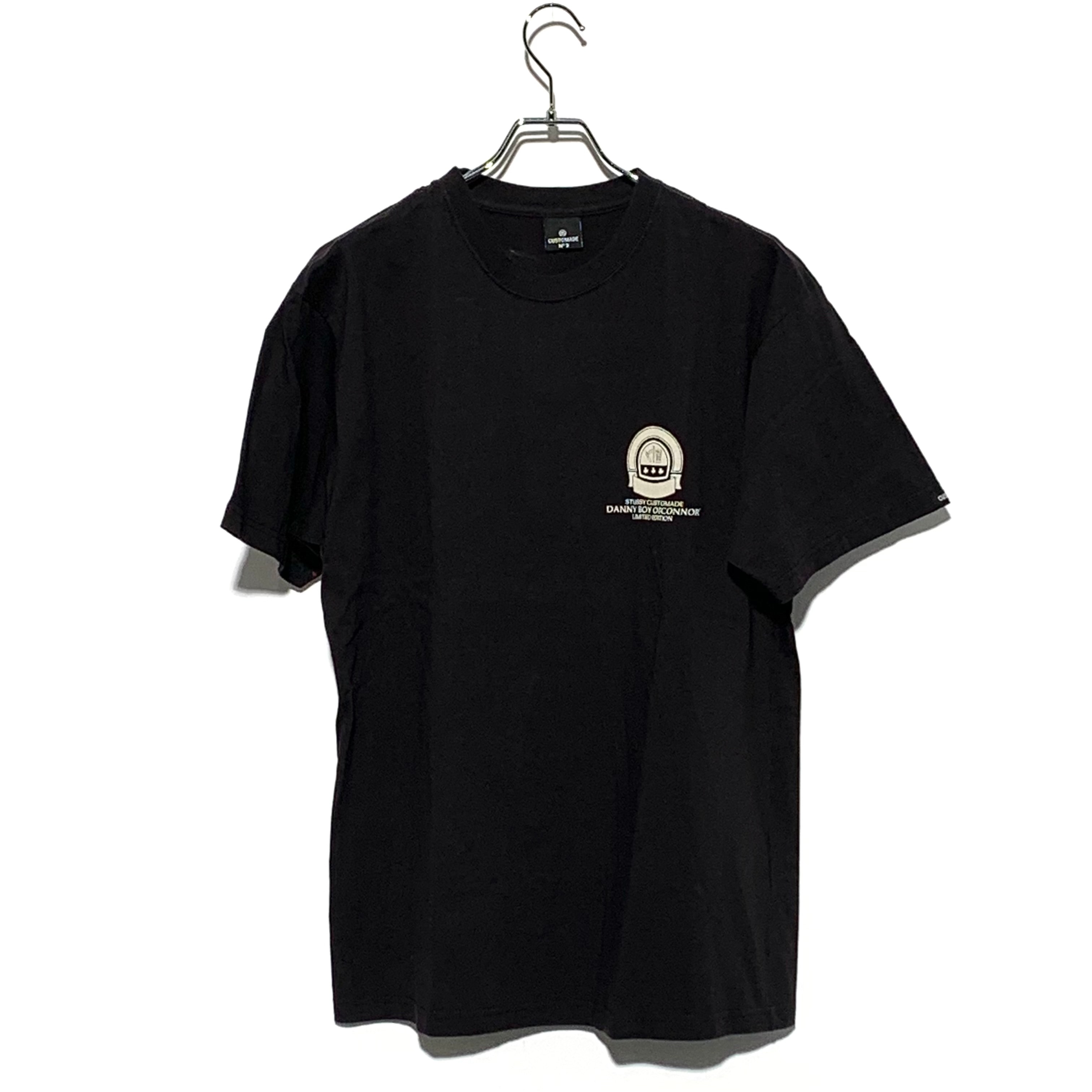 STUSSY CUSTOMADE Danny Boy Target Tee Black