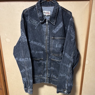 Stussy Worldwide Zip Work Jacket "Black"