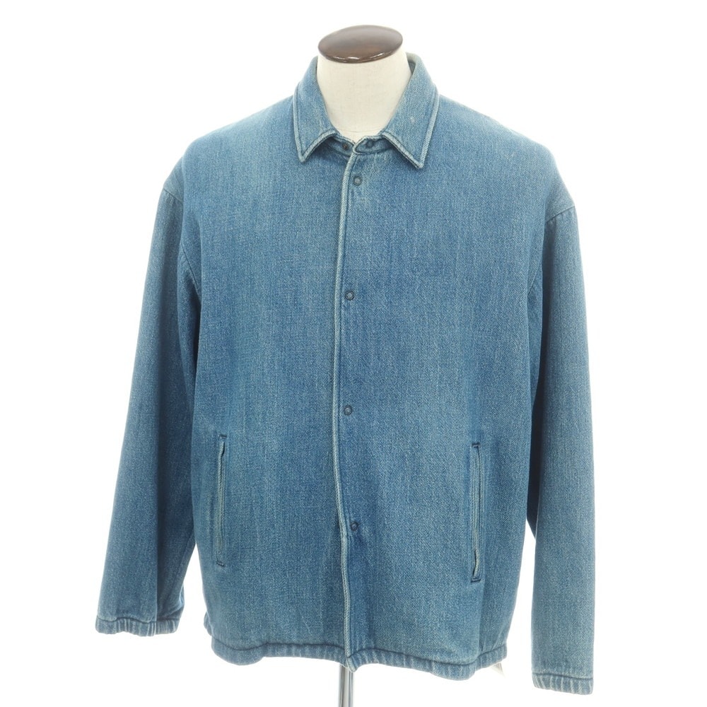 【中古】アンユーズド UNUSED コットン デニムジャケット ライトブルー【サイズ3】【メンズ】