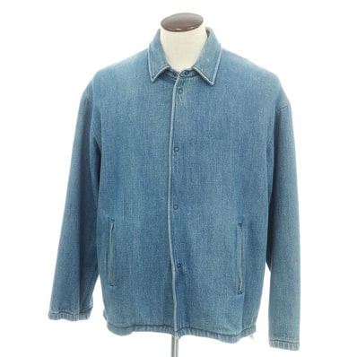 【中古】アンユーズド UNUSED コットン デニムジャケット ライトブルー【サイズ3】【メンズ】