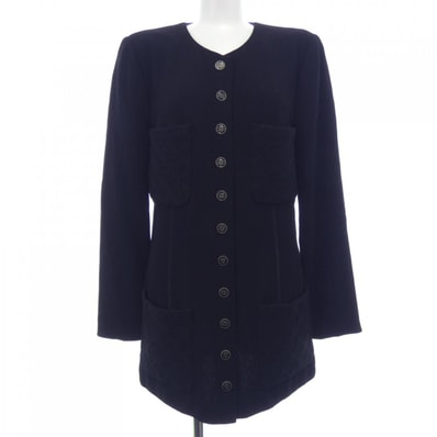 シャネル CHANEL ノーカラージャケット