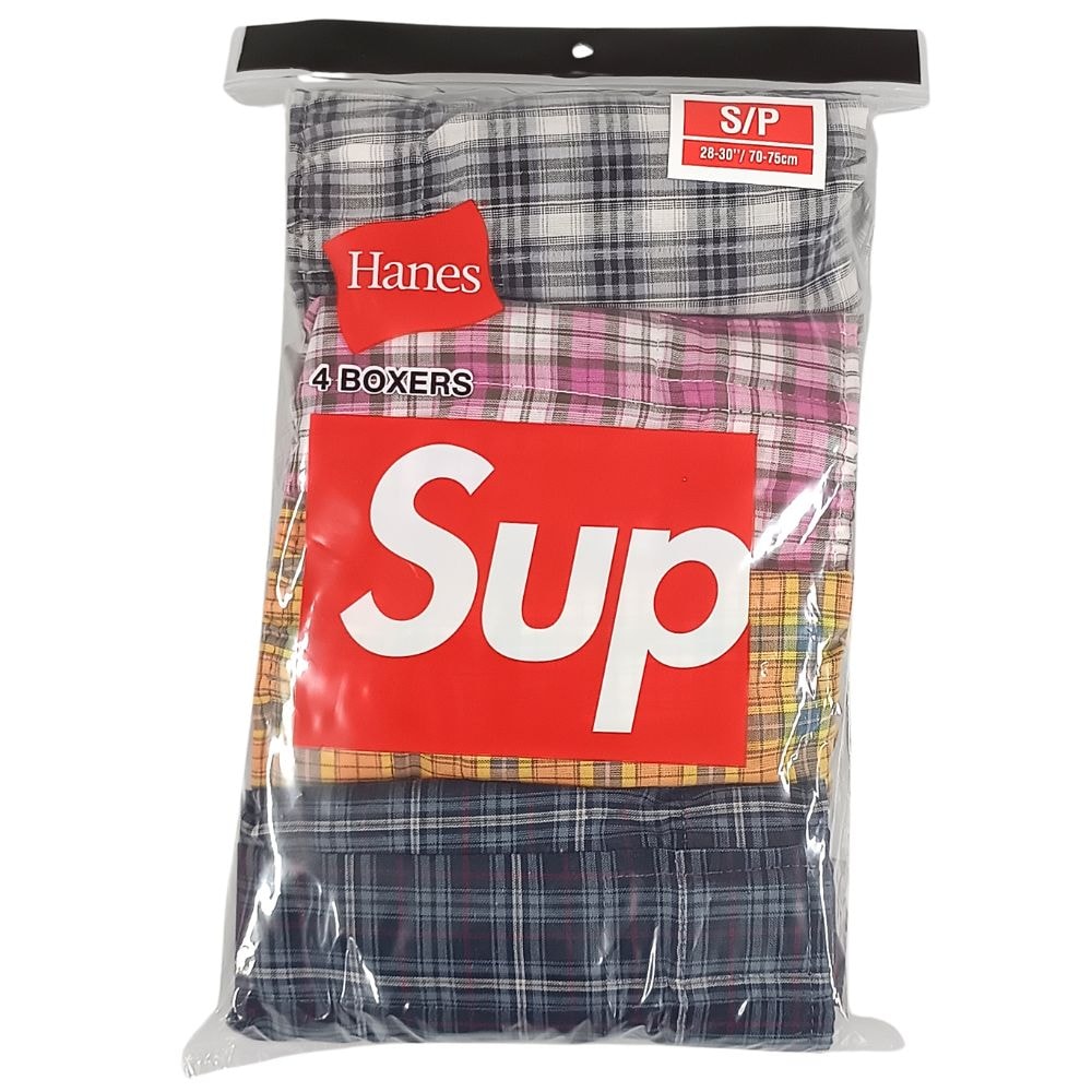 SUPREME シュプリーム 26AW HANES PLAID BOXERS (4 PACK) 45204