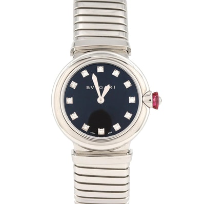 【新品】ブルガリ ルチェアトゥボガス・12P 102951/LU28BSS/12.T SS クォーツ