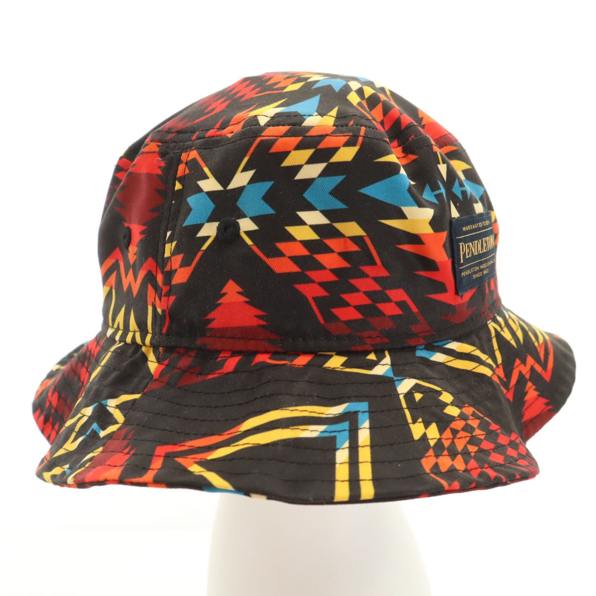 NEW ERA ニューエラ Pendleton ペンドルトン コラボ アドベンチャーライト ハット L-XL ブラック 帽子