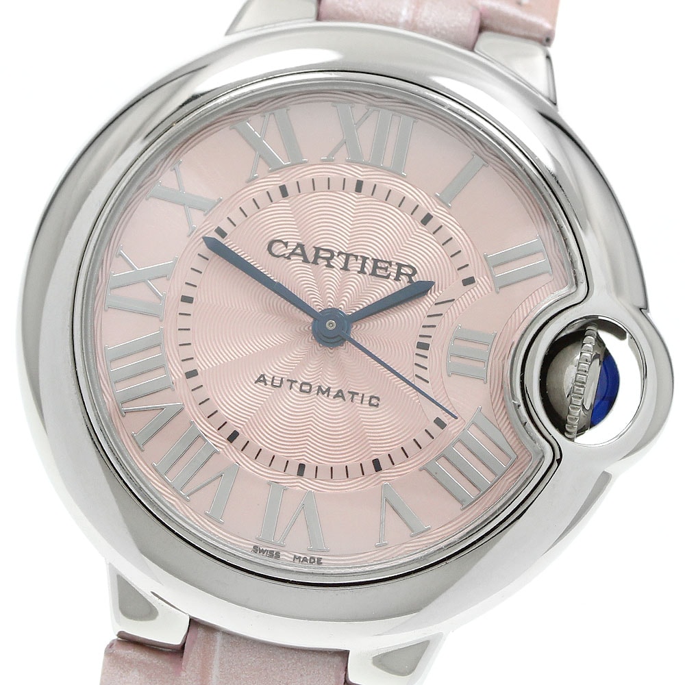 カルティエ バロンブルー 33MM  WSBB0002 レディース 【中古】