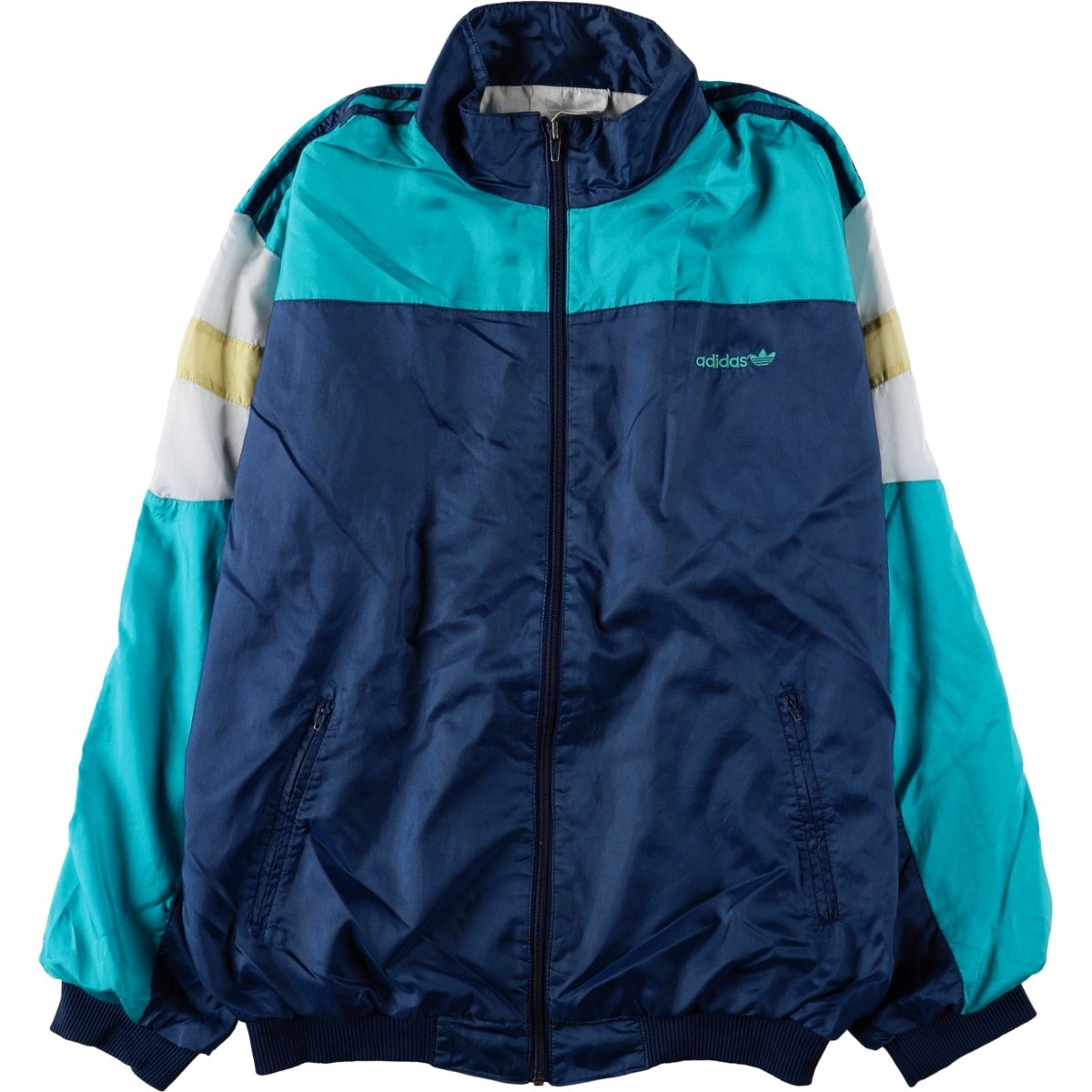 古着 80年代 アディダス adidas ナイロンジャケット メンズXL相当 ヴィンテージ/eaa673378