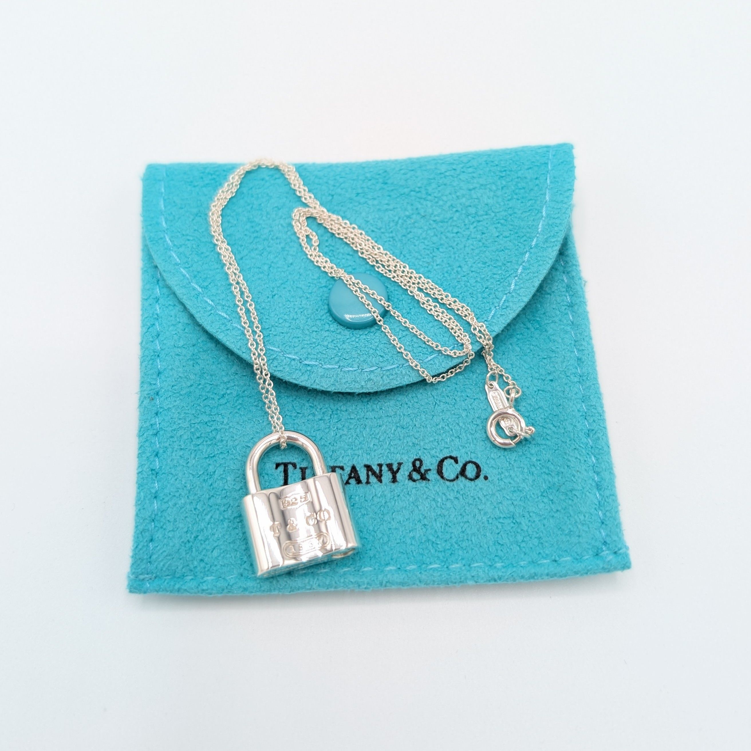 ティファニー1837 ロック ネックレス カデナ 南京錠  Sv925-8.1g