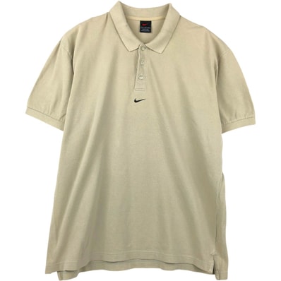 古着 ナイキ NIKE センターロゴ 半袖 ポロシャツ メンズL相当/eaa654594