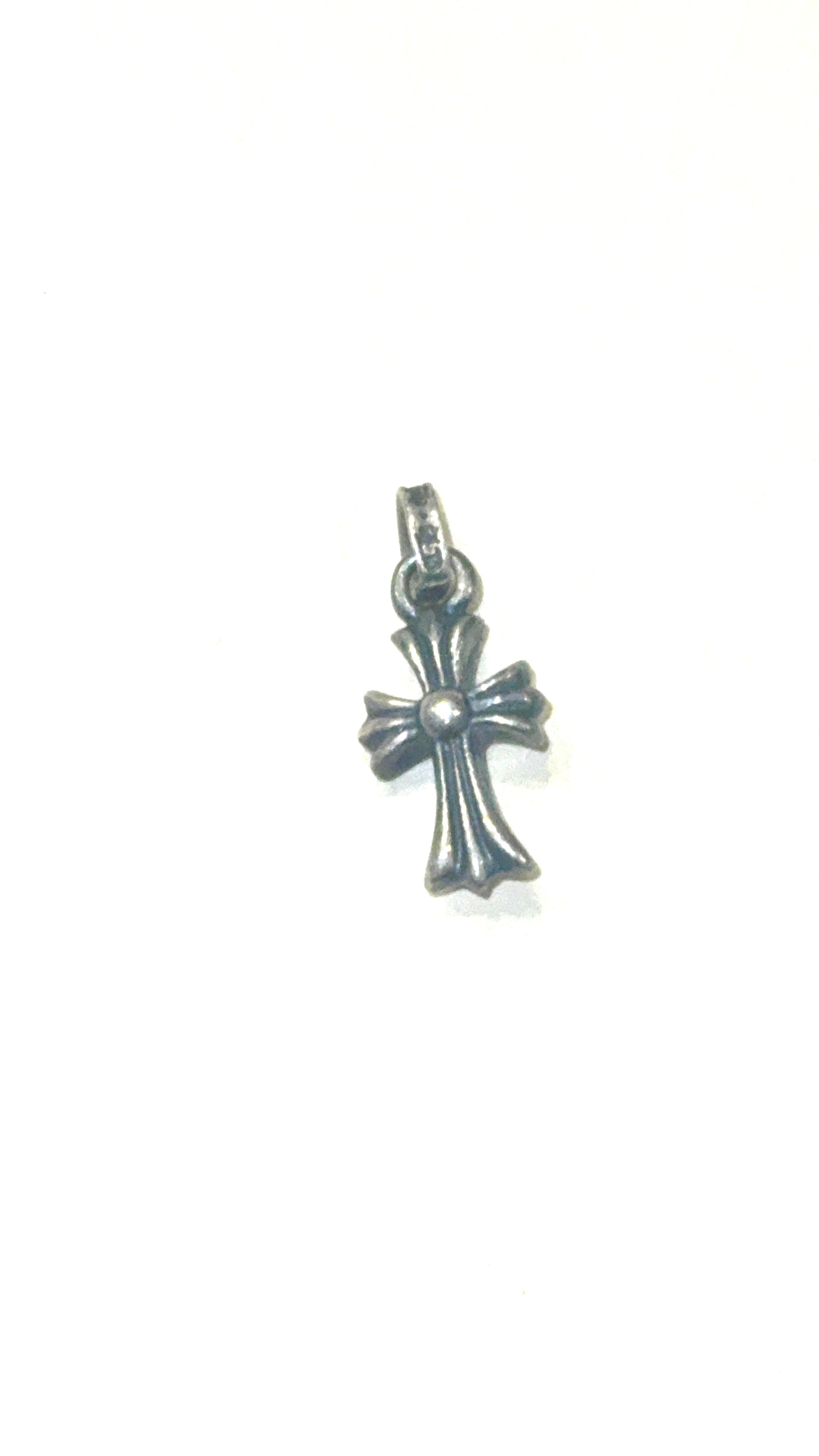 Chrome Hearts Cross Baby Fat Charm "Silver"