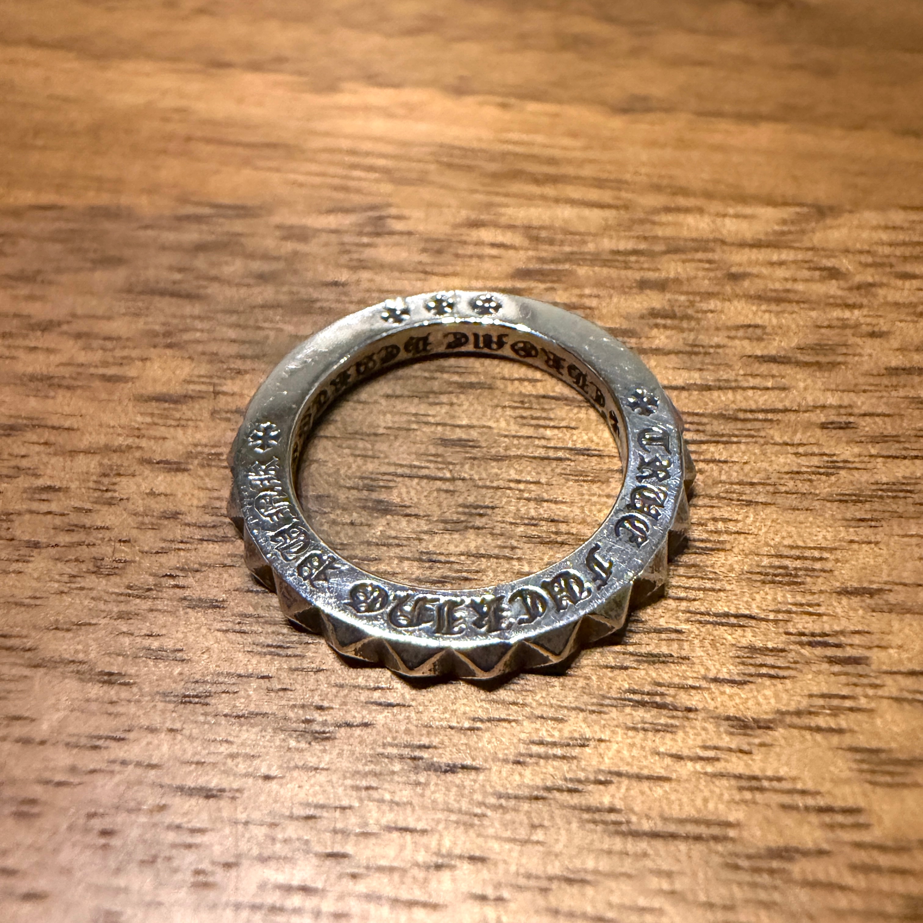 Chrome Hearts True Fucking Punk Ring / Big Punk "Silver"