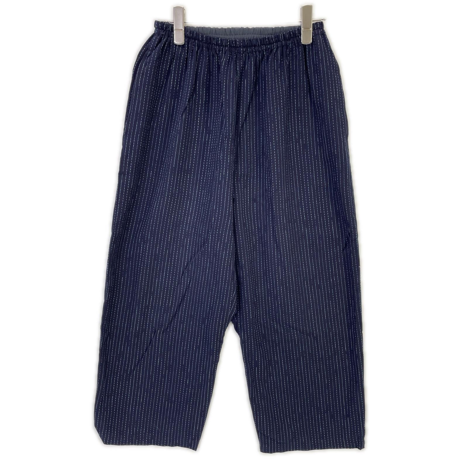 ポータークラシック PC-047-2652 ネイビー ストライプ  KASURI STRIPE ORIGINAL PEACE PANTS 2