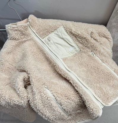 Stussy Sherpa Reversible Jacket "Natural"