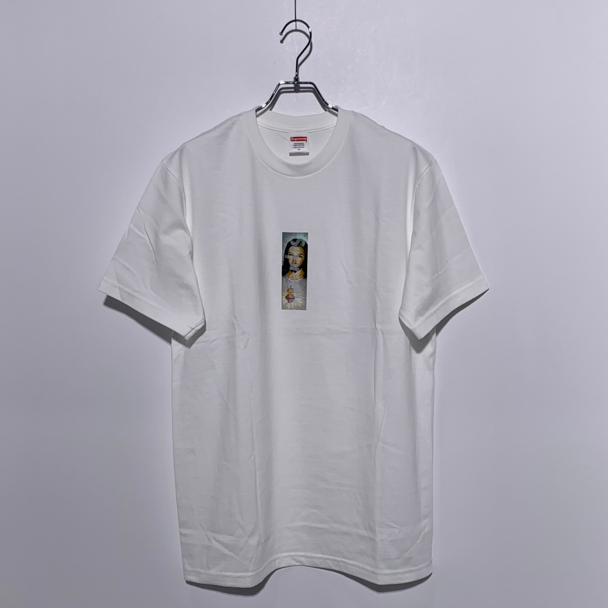 Supreme Prayer Card Box Logo Tee "White"