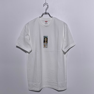 Supreme Prayer Card Box Logo Tee "White"