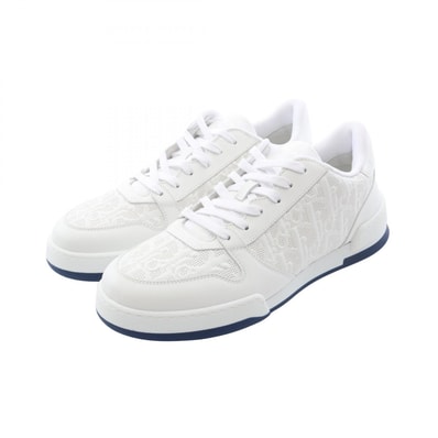 ディオール Dior Dior One オブリーク スニーカー 靴 レザー レディース ホワイト系 【中古】