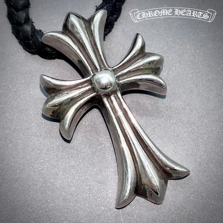 CHROME HEARTS クロムハーツ CHクロス ペンダント ネックレス レザーブレイド ボロチップ アクセサリー シルバー Silver 925 ★人気高騰中★