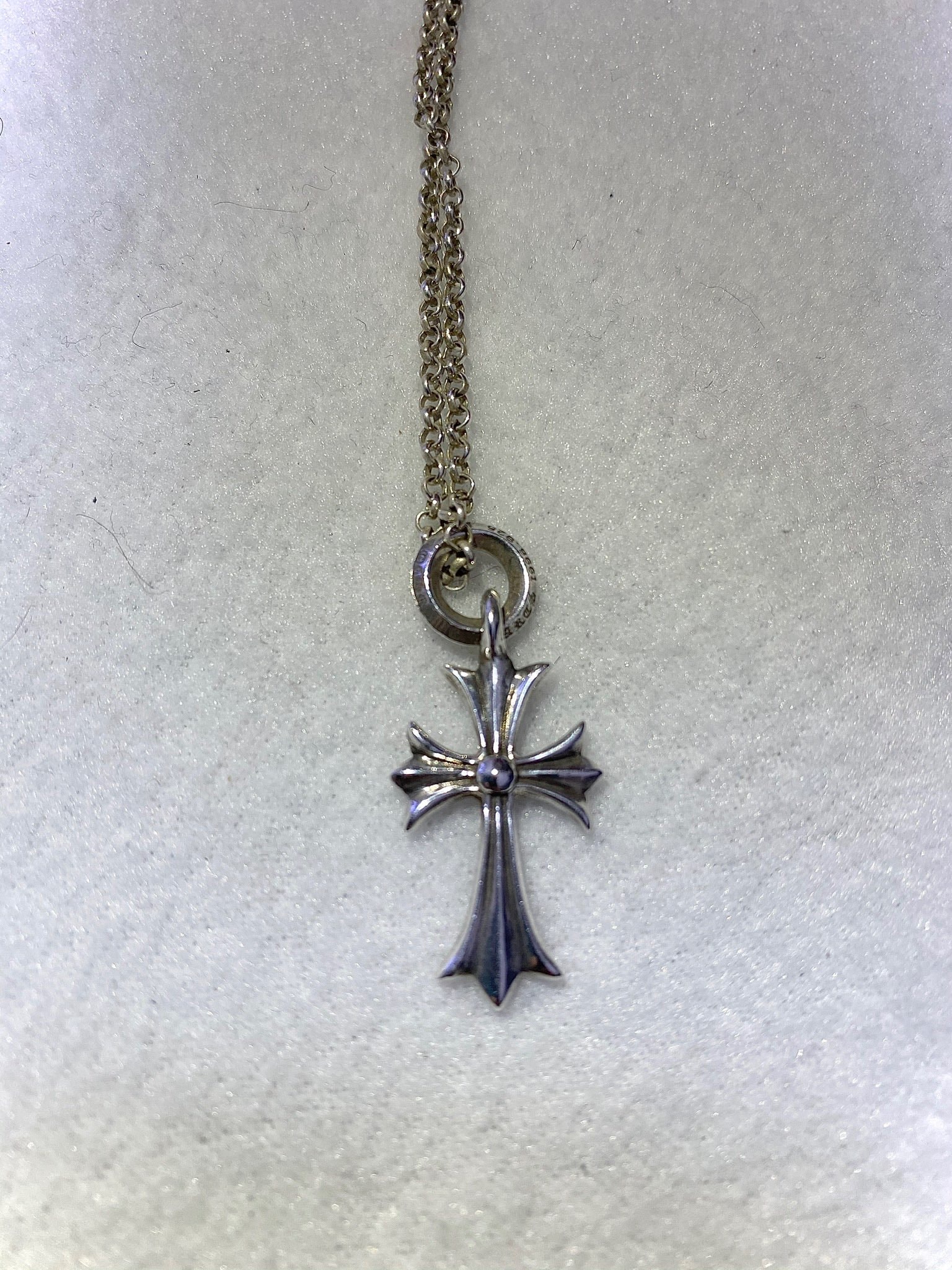 Chrome Hearts CH Cross Pendant Small / Plain Bail "Silver"