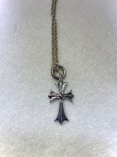 Chrome Hearts CH Cross Pendant Small / Plain Bail "Silver"